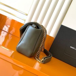Replica di lusso Imitazioni borse griffate a tracolla media YSL Saint Laurent Calypso muschio Imitazioni Cloni Imitazioni borse griffate a tracolla media YSL Saint Laurent Calypso muschio firmate