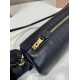 Replica di lusso Pochette compatta in nappa Miu Miu 5NE851 Nero Imitazioni Cloni Pochette compatta in nappa Miu Miu 5NE851 Nero firmate
