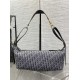 Replica di lusso Borsa Dior Medio D-Journey denim jacquard con motivo obliquo Blu Imitazioni Cloni Borsa Dior Medio D-Journey denim jacquard con motivo obliquo Blu firmate