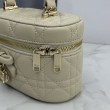 Beauty case Dior Lady Dior Micro Albicocca