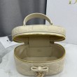 Beauty case Dior Lady Dior Micro Albicocca