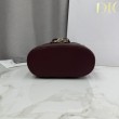 Beauty case Dior Lady Dior Micro Bordeaux