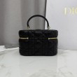 Beauty case Dior Lady Dior Micro Nero