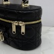 Beauty case Dior Lady Dior Micro Nero