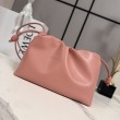 Borsa a mano media Loewe Flamenco Rosa
