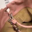 Borsa a mano media Loewe Flamenco Rosa