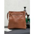 Borsa a secchiello a tracolla Miu Miu Aventure nappa 5BE101 Marrone