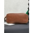Borsa a secchiello a tracolla Miu Miu Aventure nappa 5BE101 Marrone