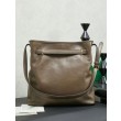 Borsa a secchiello a tracolla Miu Miu Aventure nappa 5BE101 Radica