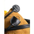 Borsa a secchiello/hobo Chanel trapuntata con coulisse scamosciata AS5227 marrone