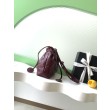 Replica Perfetta a secchiello trapuntata con coulisse Chanel AS5227 bordeaux