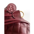 Replica Perfetta a secchiello trapuntata con coulisse Chanel AS5227 bordeaux