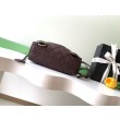 Borse Imitazioni a secchiello trapuntata con coulisse Chanel AS5227 marrone