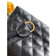Imitazioni borse griffate a secchiello trapuntata con coulisse Chanel AS5227 Nero
