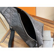 Borsa a tracolla Dior Trek con cerniera Dior Oblique nylon nero Borsa a tracolla Dior Trek con cerniera Dior Oblique nylon nero