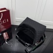 Borse Replica Alta Qualità a tracolla media da uomo Gucci Brera 866938 nera
