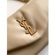 Borsa a tracolla media YSL Saint Laurent Calypso Albicocca