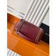 Borse Replica a tracolla media YSL Saint Laurent Calypso Marrone