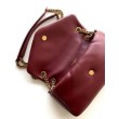 Borse Replica a tracolla media YSL Saint Laurent Calypso Marrone