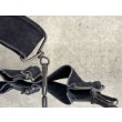 Borsa Balenciaga Le City in denim lavato nero