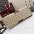Borsa bauletto grande Gucci Borsetto 866734 Marrone