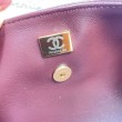 Bora Pari all'originale replica bowling piccola Chanel AS6143 Bordeaux