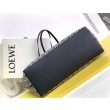 Borsa tote di lusso Loewe East West in jacquard anagramma
