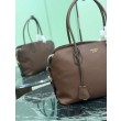 Borse Replica Alta Qualità tote grande Prada 1BG600 Marrone