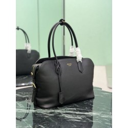 Borsa tote grande Prada 1BG600 Nera