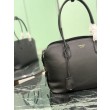 Borsa tote grande Prada 1BG600 Nera