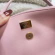 Borse bowling piccola Chanel AS6143 Rosa