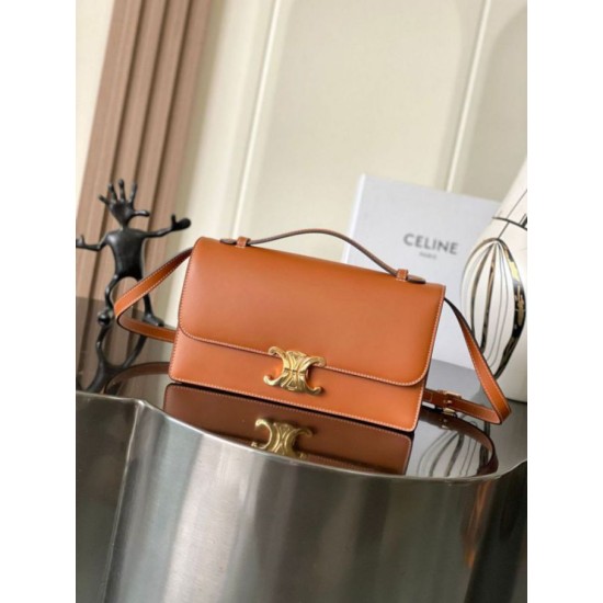 Borse Celine Medium Triomphe Folio nera