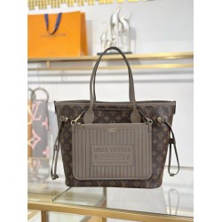 Borsa Louis Vuitton Neverfull Inside Out MM M25664 fumo