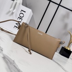 Borsa Loewe Joya Pouch Nappa marrone