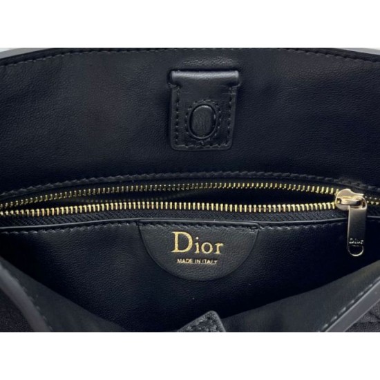 Cloni Borsa Dior Trianon con catena nera firmate