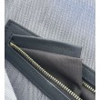 Borsa a tracolla classica Fendi Baguette FF ricamato Blu