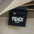 Borse Imitazioni a tracolla classica Fendi Baguette FF ricamato marrone
