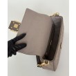 Borse Imitazioni a tracolla classica Fendi Baguette FF ricamato marrone