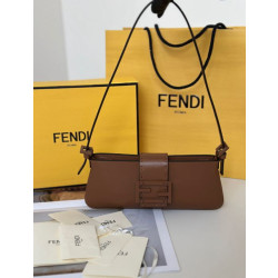 Borsa Fendi Baby B marrone