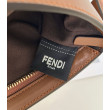 Borsa Fendi Baby B marrone