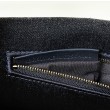 Borsa Fendi Baguette tessuto jacquard FF effetto denim blu