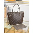 Borsa LV Neverfull Inside Out MM M25664 fumo