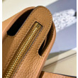 Qualità superiore replica tote Fendi Roll Mini Selleria Marrone