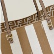 Borsa tote reversibile grande Fendi Roll Albicocca