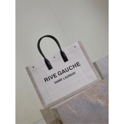 Borse Replica tote YSL Saint Laurent Rive Gauche beige