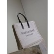 Borse Replica tote YSL Saint Laurent Rive Gauche beige