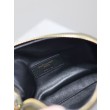 Pochette trapuntata con zip Gaby YSL Saint Laurent Blu