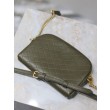 Pochette trapuntata con zip Gaby YSL Saint Laurent Blu