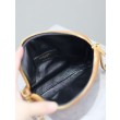 Pochette trapuntata con zip Gaby YSL Saint Laurent marrone