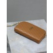 Pochette trapuntata con zip Gaby YSL Saint Laurent marrone